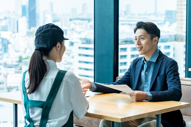 定期的な面談のイメージ